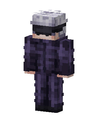 Satoru Gojo Minecraft skin