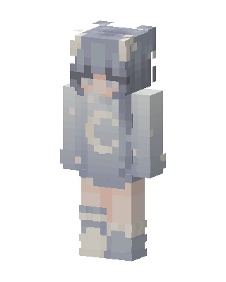 Moon Hoodie Minecraft skin