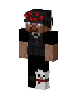 Mushroom Biker skin, 3D preview