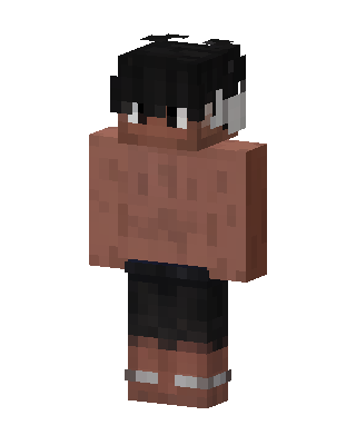 Shirtless Streetwear skin, 3D preview