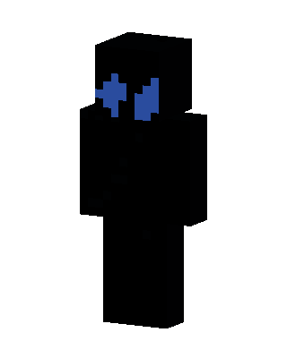 Shadow Blue Eyes skin, 3D preview