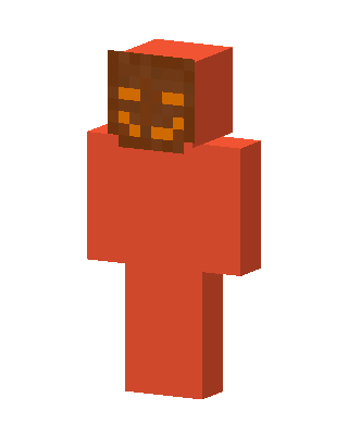 Jack O Lantern Minecraft Halloween skin