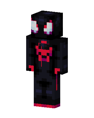 Miles Morales skin, 3D preview
