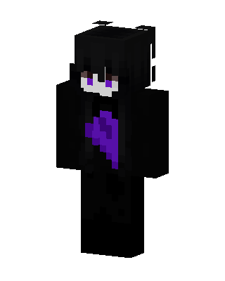 Shadow Violet Minecraft skin