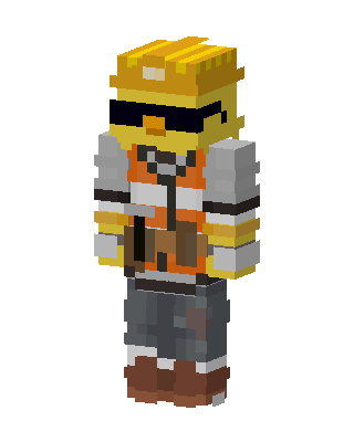 Gold Player Boy Minecraft skin