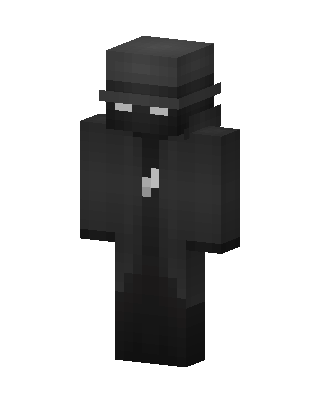 Black Villain Boy Minecraft skin