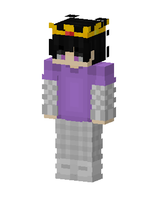 Crowned Hoodie Kid Minecraft skin