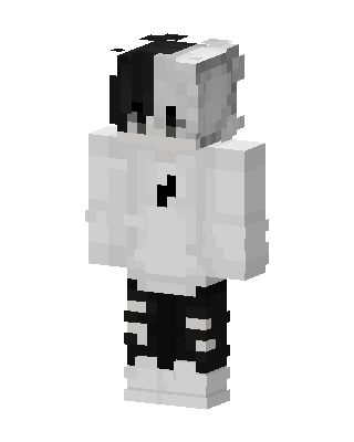 White Player skin, 3D preview