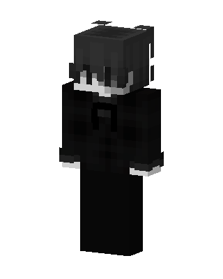 Shadow Suit Boy skin, 3D preview
