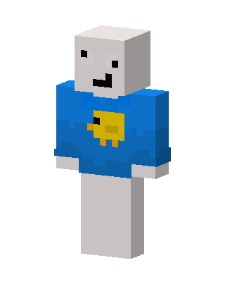 Duck Sweater Guy skin, 3D preview