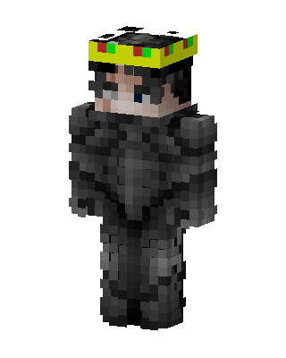 Crowned Shadow Knight skin, 3D preview