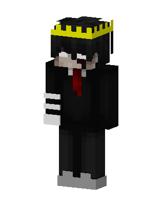 Black Player Boy skin, 3D preview