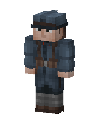 WWI Soldier skin, 3D preview
