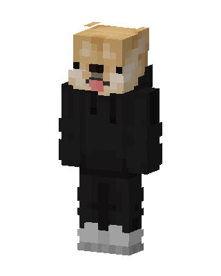 Black Animal Boy Minecraft skin
