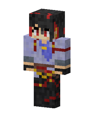 Crimson Noble skin, 3D preview
