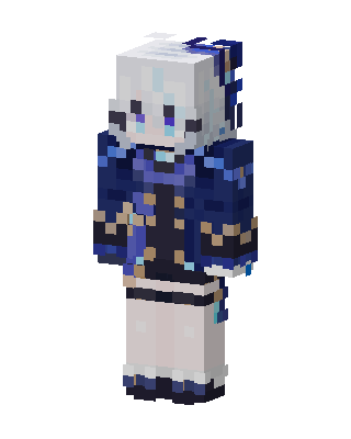 Frost Sailor skin, 3D preview