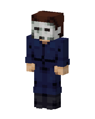 Michael Myers skin, 3D preview