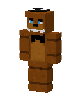Freddy Fazbear Minecraft skin
