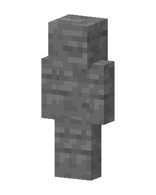 Gray Mob skin, 3D preview