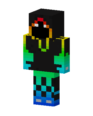 Rainbow Shadow Minecraft skin
