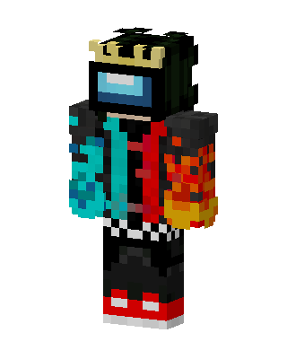 Crowned Crewmate Minecraft skin