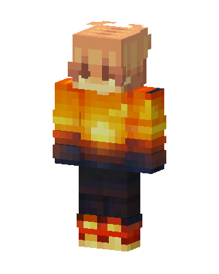 Sunset Sweater skin, 3D preview
