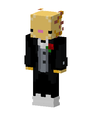 Black Suit skin, 3D preview