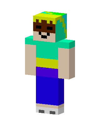 Rainbow Hoodie Kid Minecraft skin