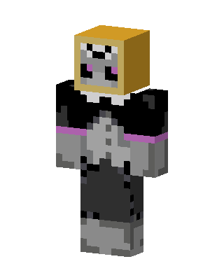 Gray Cat Girl Minecraft cat girl skin