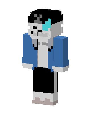 Blue Player Boy Minecraft skin