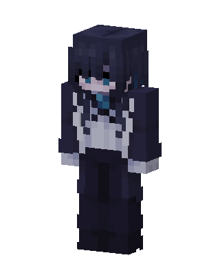 Midnight Suit Girl Minecraft skin