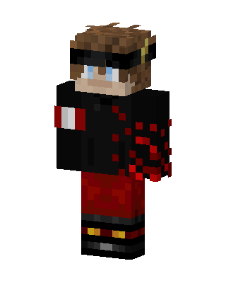 Black Masked Hero Boy Minecraft skin