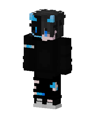 Neon Void skin, 3D preview