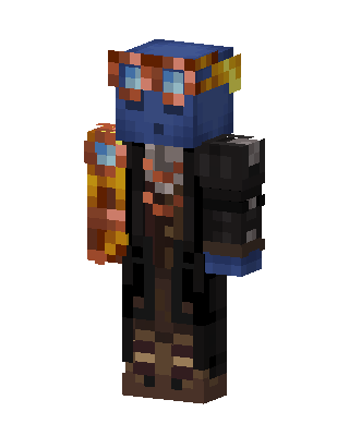Steampunk Tinkerer skin, 3D preview