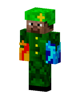 Elemental Bishop Minecraft skin