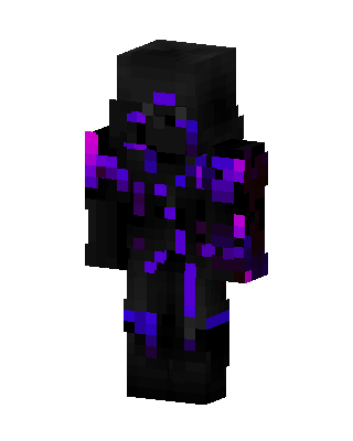 Black Villain Boy Minecraft Enderman skin
