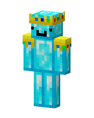 Cyan Royal Minecraft skin
