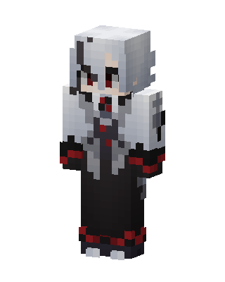 Crimson Silver Minecraft skin