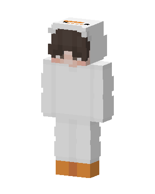Duck Hoodie skin, 3D preview