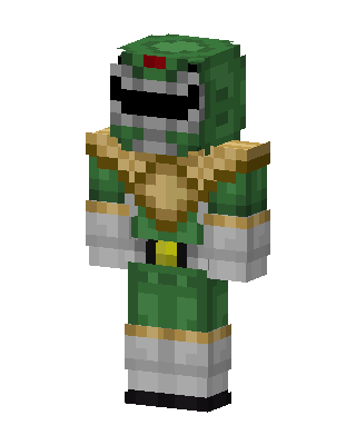 Green Ranger Minecraft skin