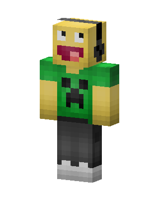 Green Gamer Boy Minecraft skin