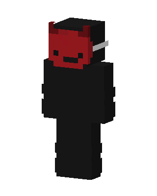Black Hero Boy skin, 3D preview