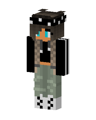 Cargo Streetwear Girl Minecraft skin