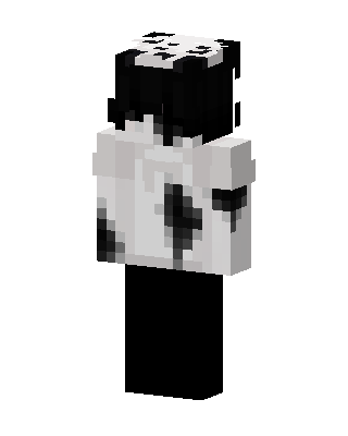 Ink Stained Boy skin, 3D preview