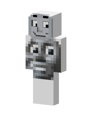 Grey Engine skin, 3D preview