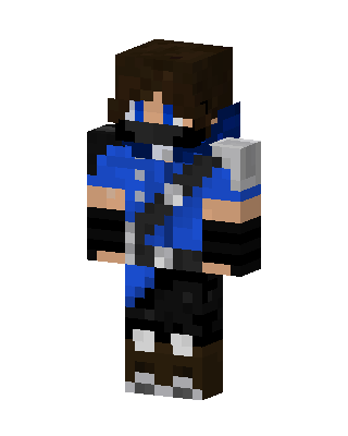 Blue Ninja Minecraft skin
