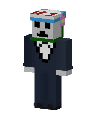 Panda Groom Minecraft skin