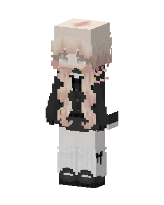 Gothic Maid skin, 3D preview