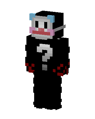 Black Costume skin, 3D preview