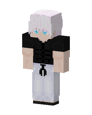 Satoru Gojo skin, 3D preview